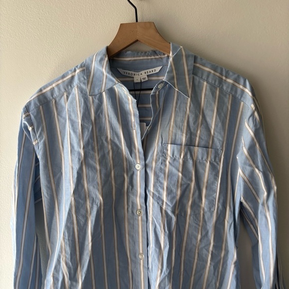 Veronica Beard CHELSEA STRIPED TUNIC NWT Sz 0‎ - Picture 6 of 9